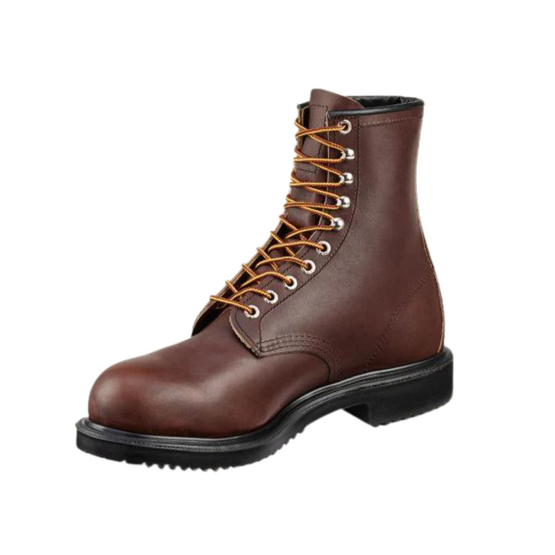 Men's Red Wing Safety 8" Supersole Laceup Steel Boot