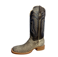 Men's R. Watson Natural Ring Tail Lizard Chocolate Cowhide Boot