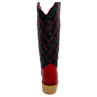 Women's R. Watson Red Rose Full Quill Ostrich