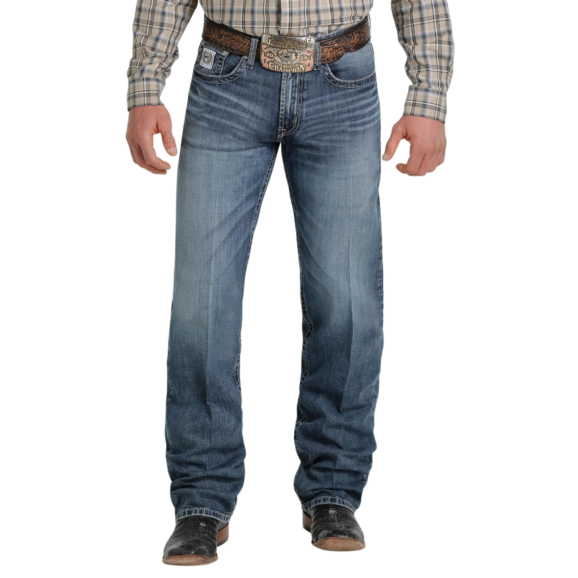 Men's Straight Stone Jeans - Mott & Bow
