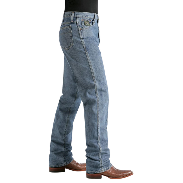 Men's Cinch Relaxed Fit Green Label Jean - Medium Stonewash Jean