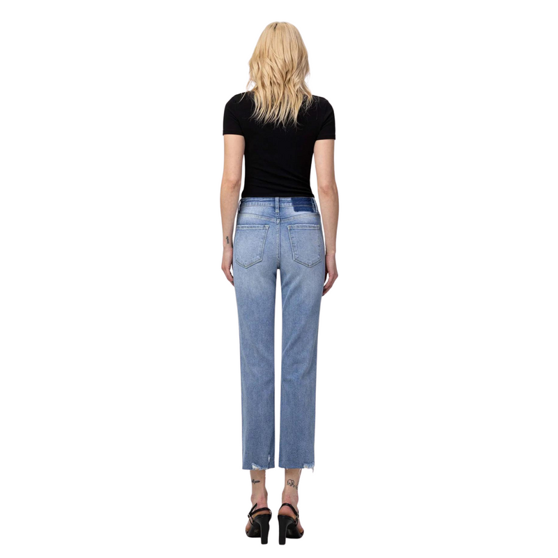 Women's Polite High Rise Crop Jeans