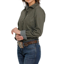 Women's Cinch Long Sleeve Print Western Shirt