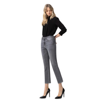 Women's Flying Monkey Ageratum High Rise Crop Jean