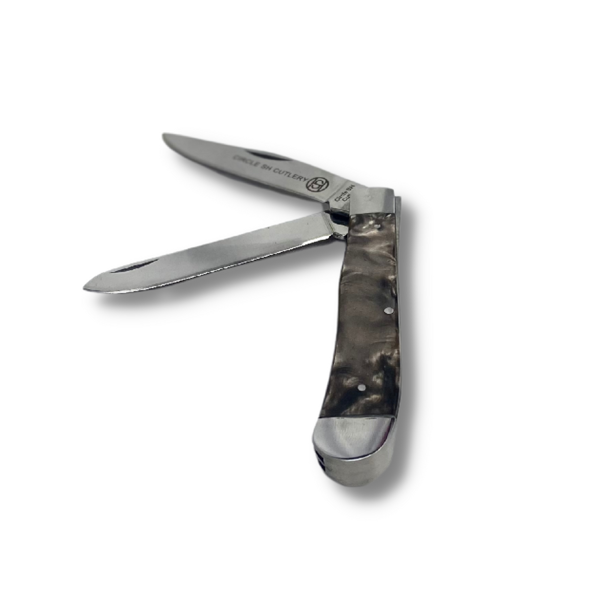 Circle S Double Blade Marble Knife
