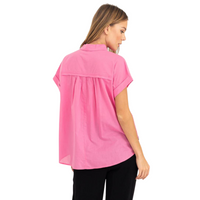 Women's Hot Pink Top