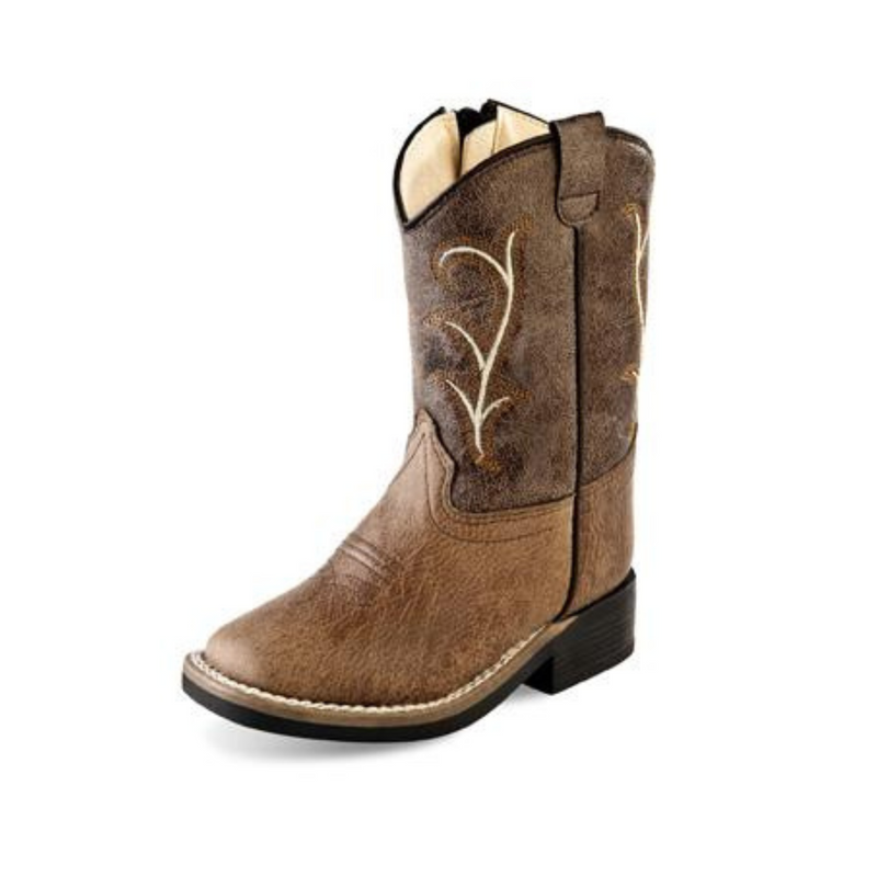 Infant Jama Brown Square Toe Boot