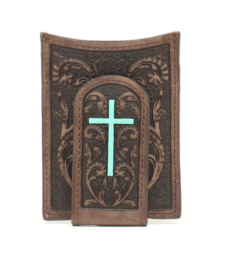 Turquoise Cross Wallet