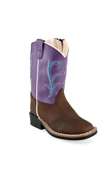 Purple Infant Boots