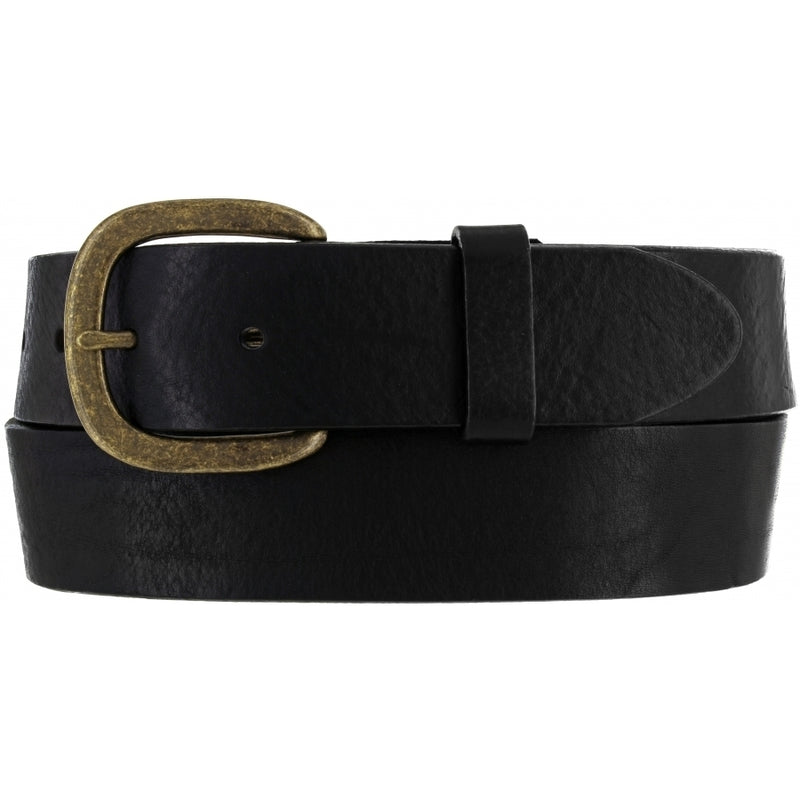 Men's Justin Work Basic Black Belt