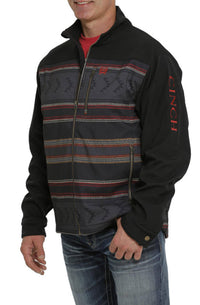 Men's Cinch Concealed Carry Bonded Jacket- Black