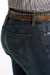 Women's Cinch Slim Fit Lynden Jean- Dark Stonewash